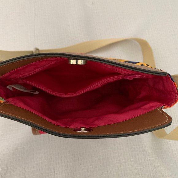 Green Living LILY BLOOM Floral Fiesta Cross Body Shoulder Bag - Picture 7 of 13